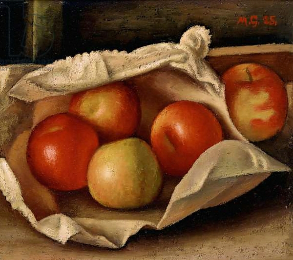 Постер Apples in a Bag, 1925 с типом исполнения На холсте без рамы