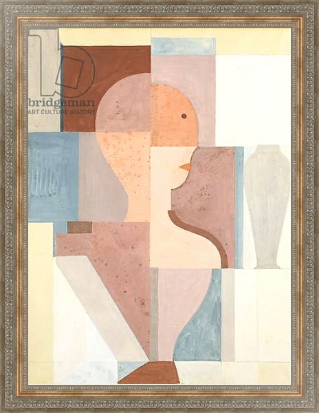 Постер Divided Torso Looking to the Right, 1923 с типом исполнения На холсте в раме в багетной раме 484.M48.310