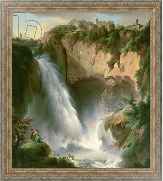 Постер The Falls of Tivoli 3 с типом исполнения На холсте в раме в багетной раме 484.M48.310