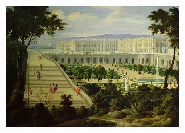 Постер The Orangery at Versailles с типом исполнения На холсте в раме в багетной раме 221-03