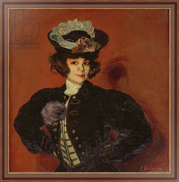Постер Portrait of a Woman 12 с типом исполнения На холсте в раме в багетной раме 35-M719P-83