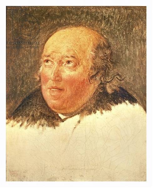 Постер Portrait of Michel Gerard с типом исполнения На холсте в раме в багетной раме 221-03