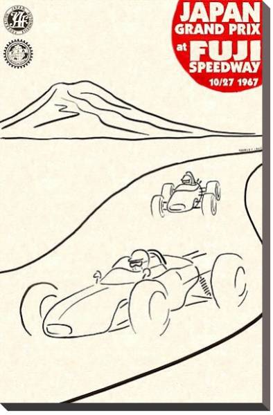 Постер Автогонки 144 с типом исполнения На холсте без рамы
