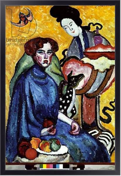 Постер Portrait of Evguenia Kirkaldi с типом исполнения На холсте в раме в багетной раме 221-01