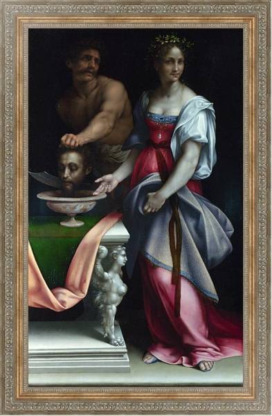 Постер Саломея с типом исполнения На холсте в раме в багетной раме 484.M48.310