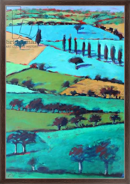 Постер Landscape с типом исполнения На холсте в раме в багетной раме 221-02