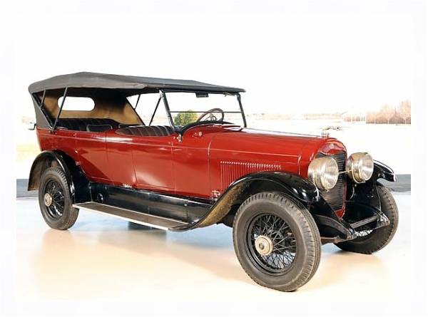 Постер Lincoln Model L 7-passenger Touring '1923 с типом исполнения На холсте в раме в багетной раме 221-03