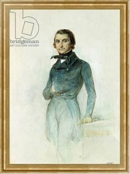 Постер Jean Joseph Louis Blanc 1835 с типом исполнения На холсте в раме в багетной раме NA033.1.051