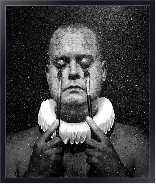Постер A clowns death 5 с типом исполнения На холсте в раме в багетной раме 221-01
