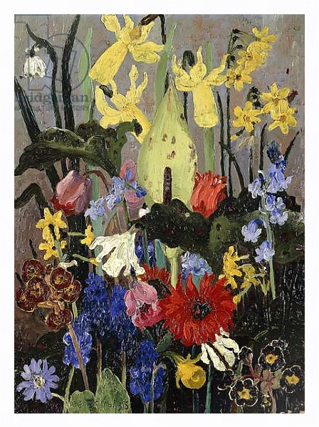 Постер Spring Flowers, 1931 с типом исполнения На холсте в раме в багетной раме 221-03