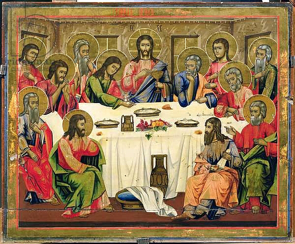 Постер The Last Supper 1 с типом исполнения На холсте без рамы