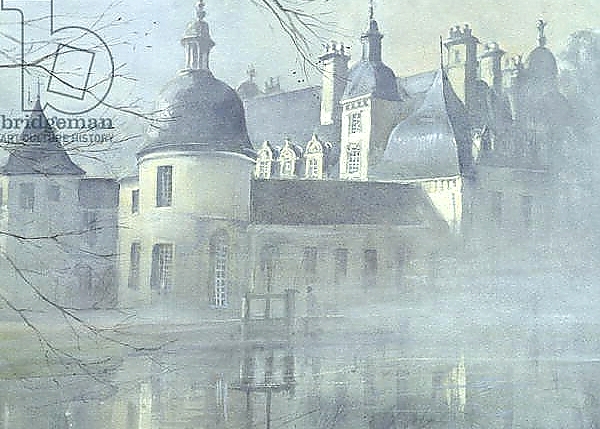 Постер Chateau Tanlay, Tonnere, Burgundy с типом исполнения На холсте без рамы