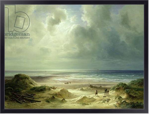 Постер Dune by Hegoland, Tranquil Sea с типом исполнения На холсте в раме в багетной раме 221-01