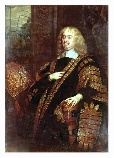 Постер The Earl of Clarendon, Lord High Chancellor с типом исполнения На холсте в раме в багетной раме 221-03
