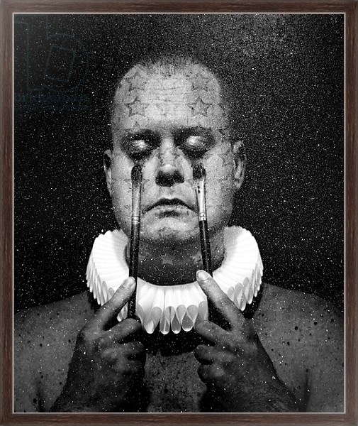 Постер A clowns death 5 с типом исполнения На холсте в раме в багетной раме 221-02