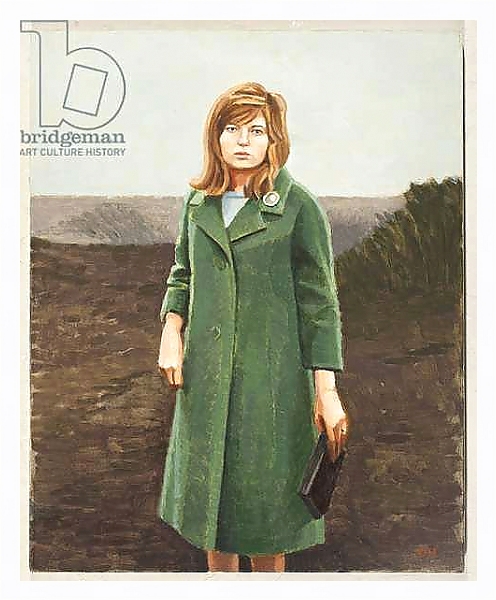 Постер The Green Coat с типом исполнения На холсте в раме в багетной раме 221-03
