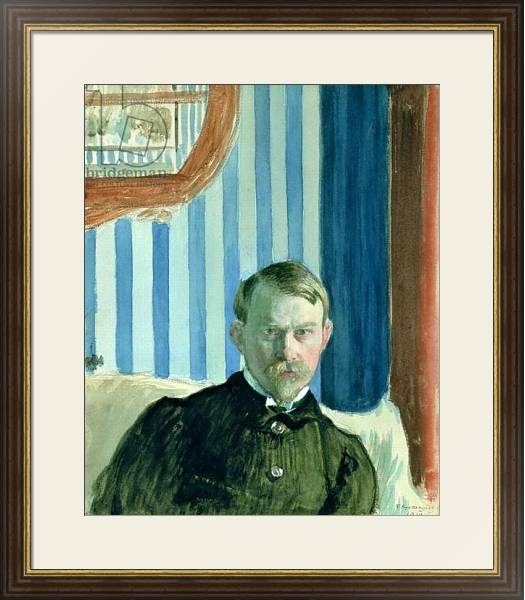 Постер Self Portrait, 1910 1 с типом исполнения Под стеклом в багетной раме 1.023.036