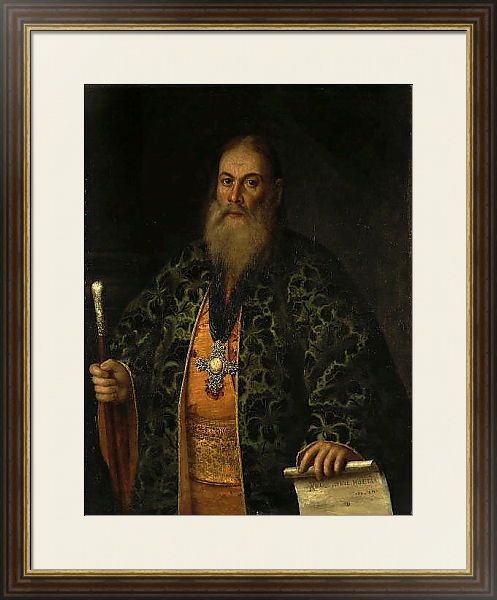 Постер Портрет Дубьянского с типом исполнения Под стеклом в багетной раме 1.023.036
