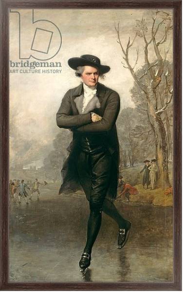 Постер The Skater, 1782 с типом исполнения На холсте в раме в багетной раме 221-02