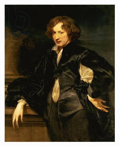 Постер Self portrait, c.1620-21 с типом исполнения На холсте в раме в багетной раме 221-03