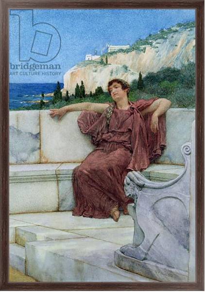 Постер Dolce Far Niente, с типом исполнения На холсте в раме в багетной раме 221-02