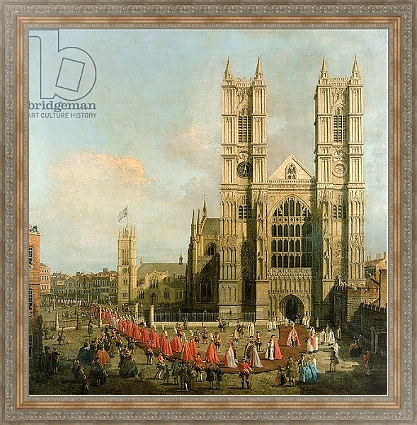 Постер Procession of the Knights of the Bath с типом исполнения На холсте в раме в багетной раме 484.M48.310