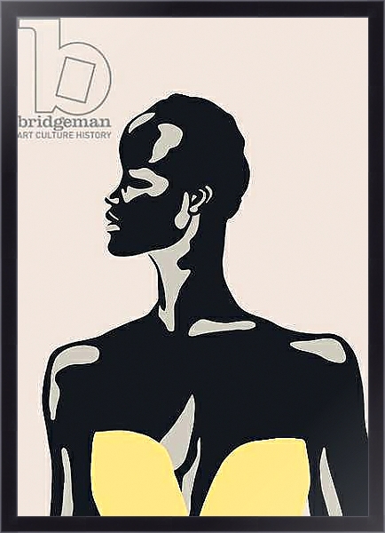 Постер The Yellow Dress, 2016 с типом исполнения На холсте в раме в багетной раме 221-01