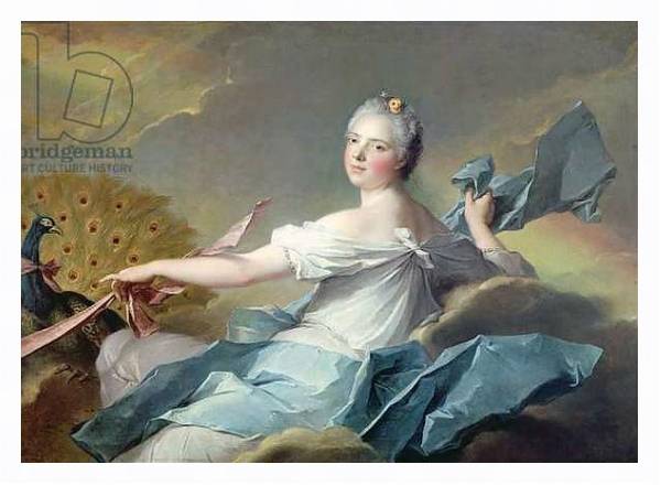 Постер Adelaide de France, as the element of Air, 1750-1 с типом исполнения На холсте в раме в багетной раме 221-03