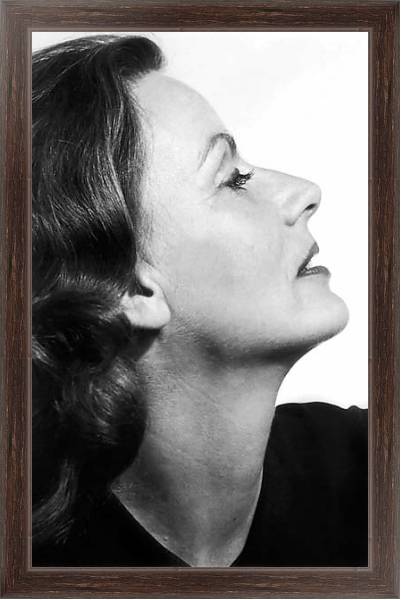 Постер Garbo, Greta 6 с типом исполнения На холсте в раме в багетной раме 221-02