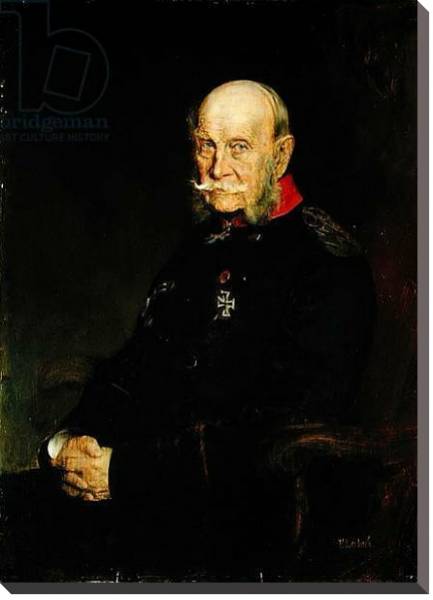 Постер Kaiser Wilhelm I, 1888 с типом исполнения На холсте без рамы