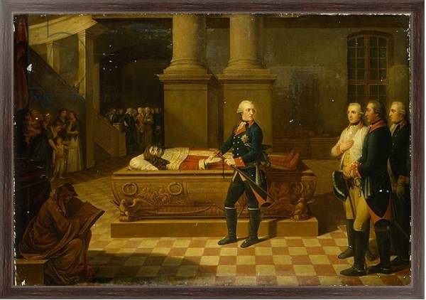 Постер Frederick II in the Elector's Crypt с типом исполнения На холсте в раме в багетной раме 221-02