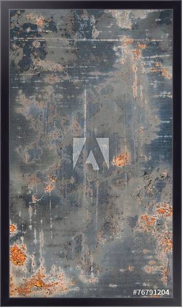 Постер Текстура ржавого металла 4 с типом исполнения На холсте в раме в багетной раме 221-01
