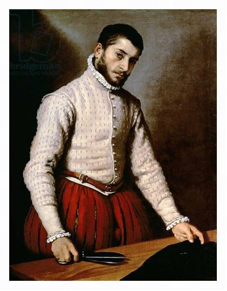 Постер Portrait of a Man c.1570 с типом исполнения На холсте в раме в багетной раме 221-03