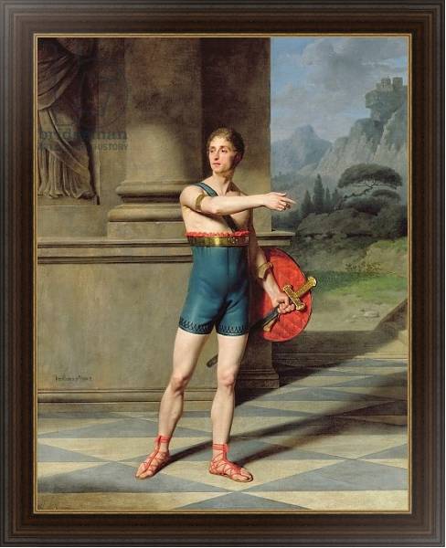 Постер Portrait of Nicolas Baptiste in the role of Horace с типом исполнения На холсте в раме в багетной раме 1.023.151