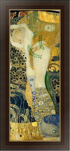 Постер Водяная змея с типом исполнения На холсте в раме в багетной раме 1.023.151