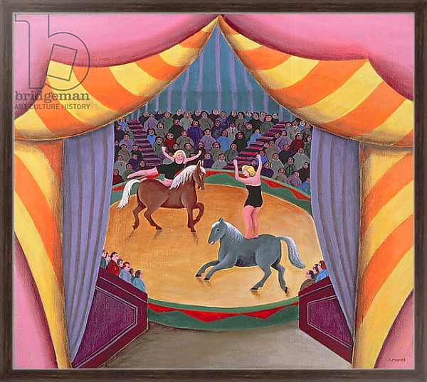 Постер The Circus с типом исполнения На холсте в раме в багетной раме 221-02