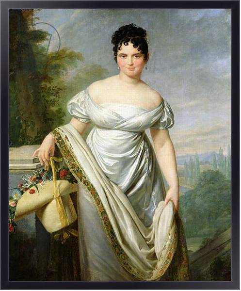 Постер Madame Tallien с типом исполнения На холсте в раме в багетной раме 221-01