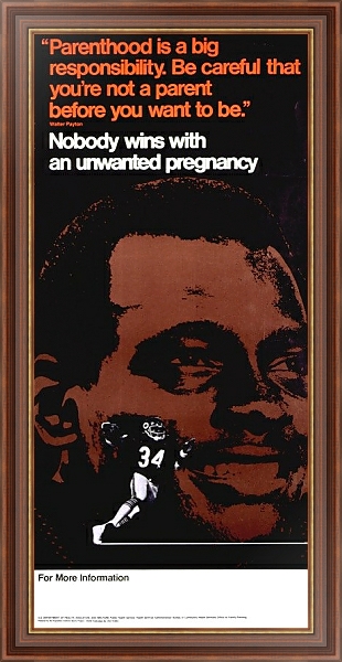 Постер Nobody wins with an unwanted pregnancy с типом исполнения На холсте в раме в багетной раме 35-M719P-83