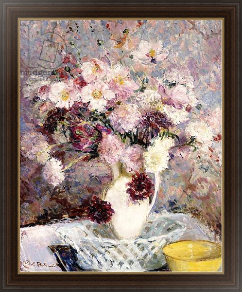 Постер Bouquet of flowers, 1 с типом исполнения На холсте в раме в багетной раме 1.023.151