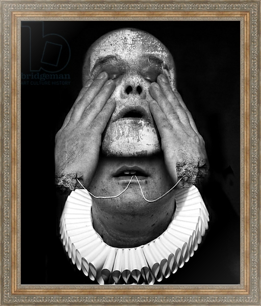 Постер A clowns death 6 с типом исполнения На холсте в раме в багетной раме 484.M48.310