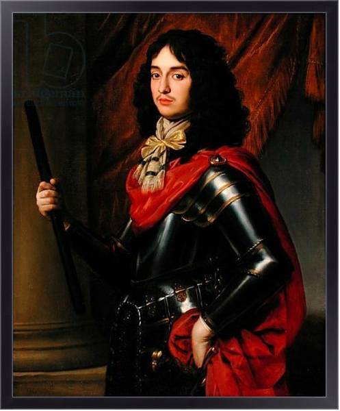 Постер Portrait of Prince Edward of the Palatinate in Armour с типом исполнения На холсте в раме в багетной раме 221-01
