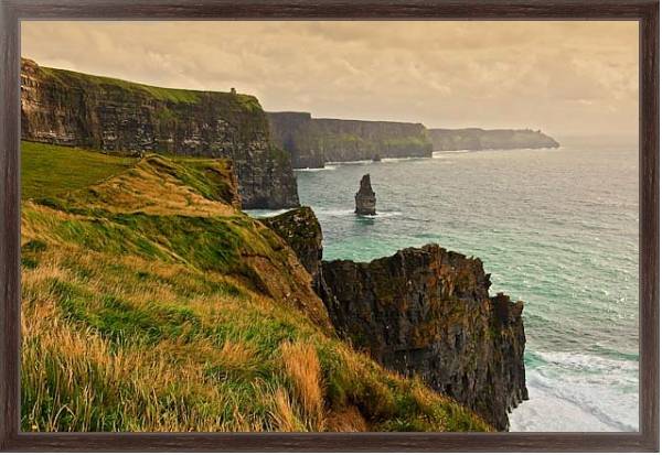 Постер Ирландия. Западное побережье с типом исполнения На холсте в раме в багетной раме 221-02