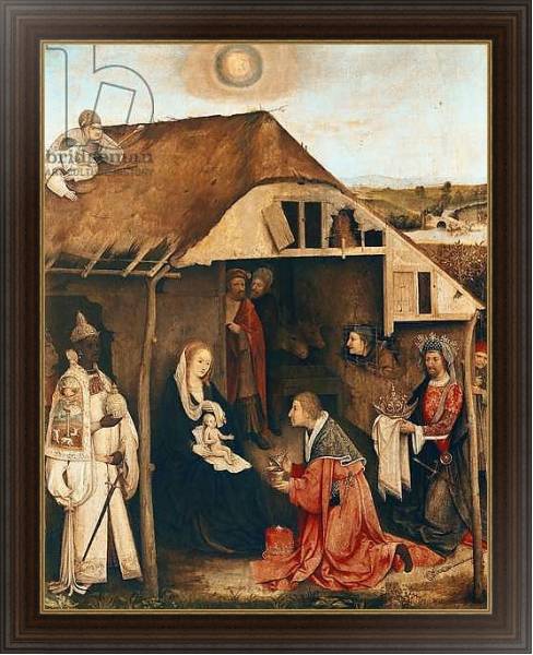 Постер Nativity 4 с типом исполнения На холсте в раме в багетной раме 1.023.151