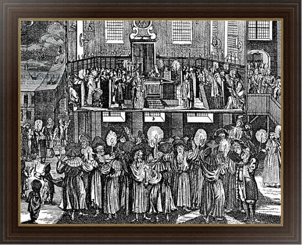 Постер Illustration taken by Paul Christian Kirchner, 1724 5 с типом исполнения На холсте в раме в багетной раме 1.023.151