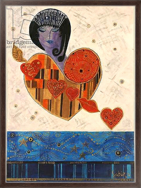 Постер Tart of Hearts, 2007 с типом исполнения На холсте в раме в багетной раме 221-02
