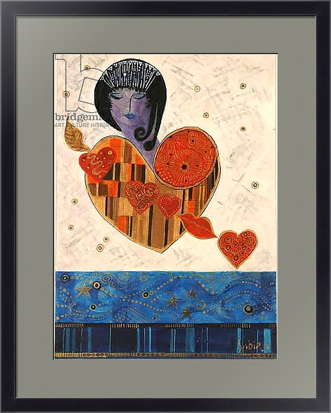 Постер Tart of Hearts, 2007 с типом исполнения Под стеклом в багетной раме 221-01