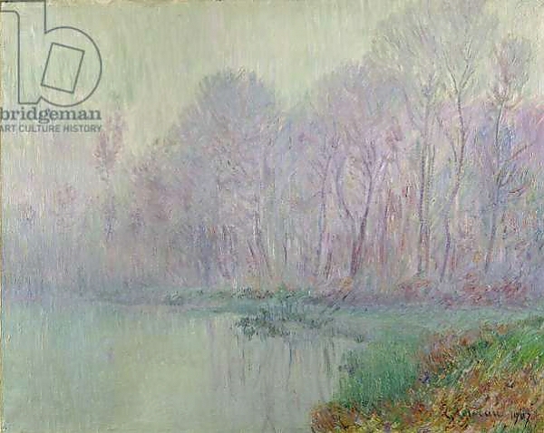 Постер Morning Mist, 1907 с типом исполнения На холсте без рамы
