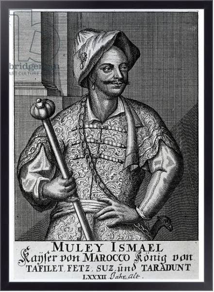 Постер Moulay Ismail Ibn Sharif, 1719 с типом исполнения На холсте в раме в багетной раме 221-01