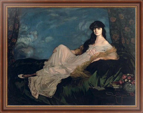 Постер Portrait of the Comtesse de Noailles 1913 с типом исполнения На холсте в раме в багетной раме 35-M719P-83