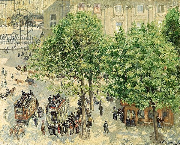 Постер Place du Theatre-Francais, Spring, 1898 с типом исполнения На холсте без рамы